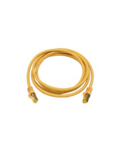 Cat6A RJ45 S/FTP Keltainen 10m LSZH