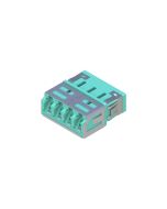 Adapteri Sanwa LC OM3 QT pölysuojattu laipaton  25 kpl