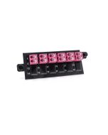 Adapterilevy 6 LC duplex OM4 pölysuojattu