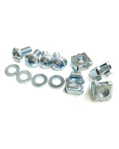 Liukumutteri ja ruuvi M8 C-kiskoon