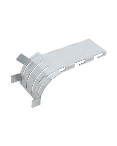 Alasottokappale lankahyllyyn 80 mm