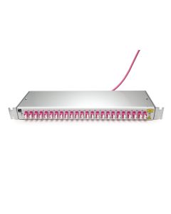 Valmiskaapelipaneeli 48 OM4 LC/UPC-LC/UPC standardi adapterit